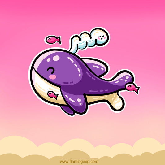 Space whale sketch