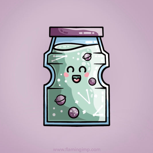 Space yoghurt sketch