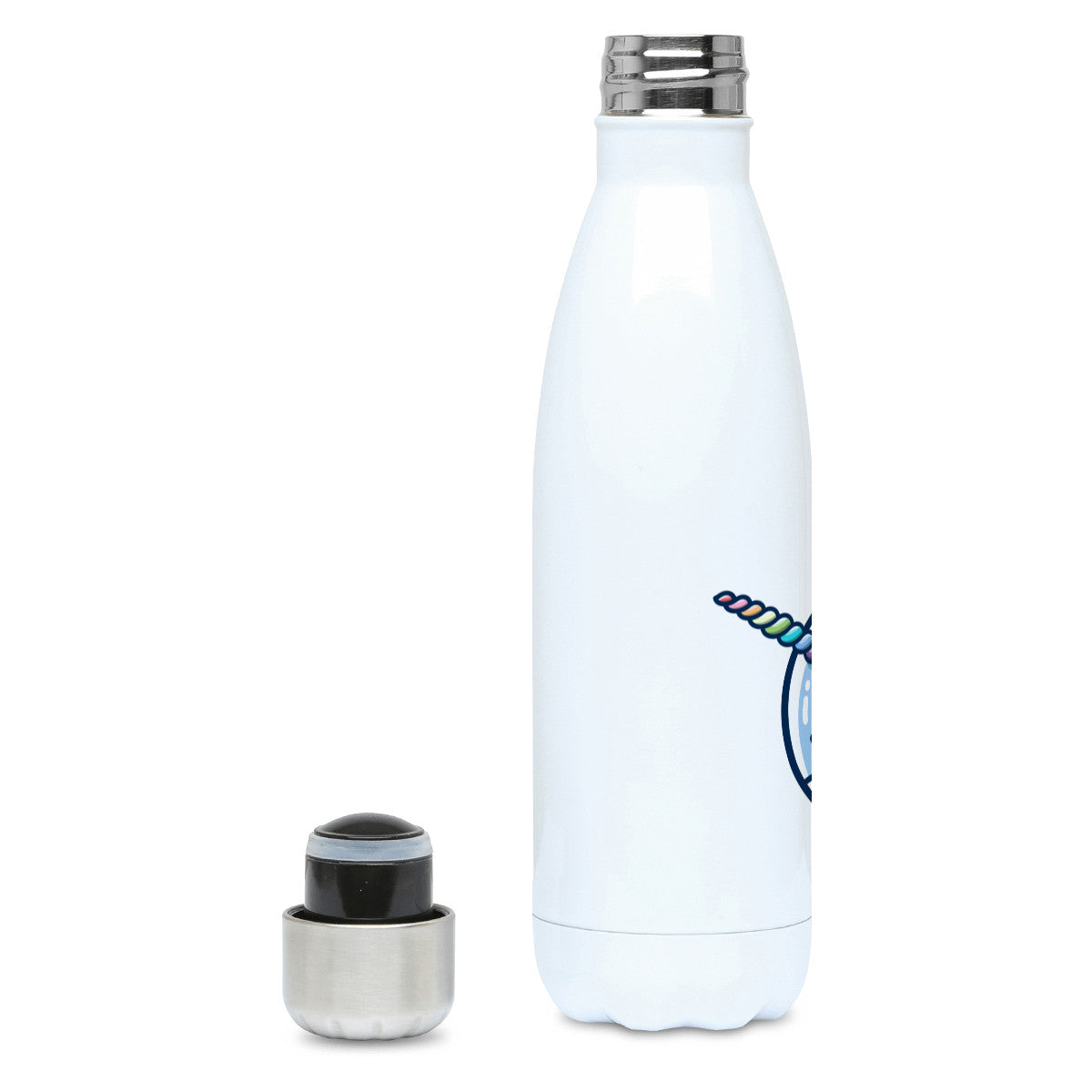 Narwhal Kawaii Cute Personalised Drinks Bottle