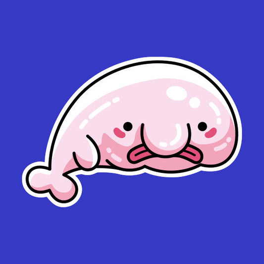 Kawaii cute blobfish