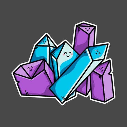 Kawaii cute crystals