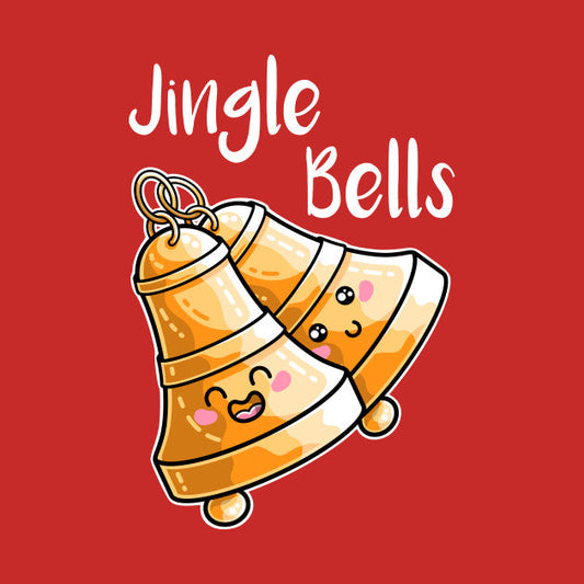 Two kawaii cute shiny brass bells