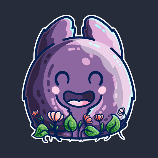 Cute and cuddly purple monster design