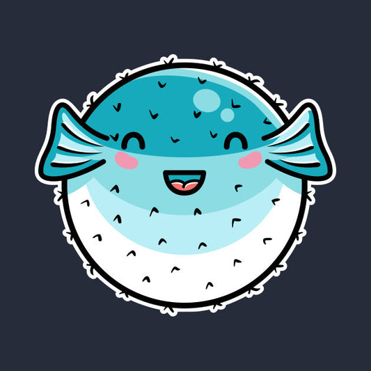 Kawaii cute puffer fish