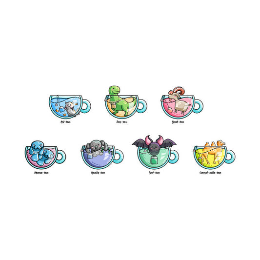 A collection of my cute animal tea puns together