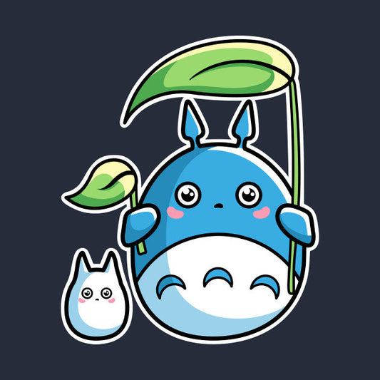 Cute Chū-Totoro / Zuku holding leaves