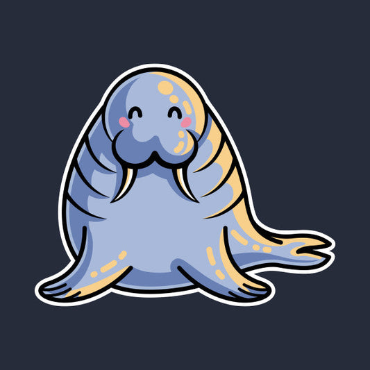Kawaii cute walrus