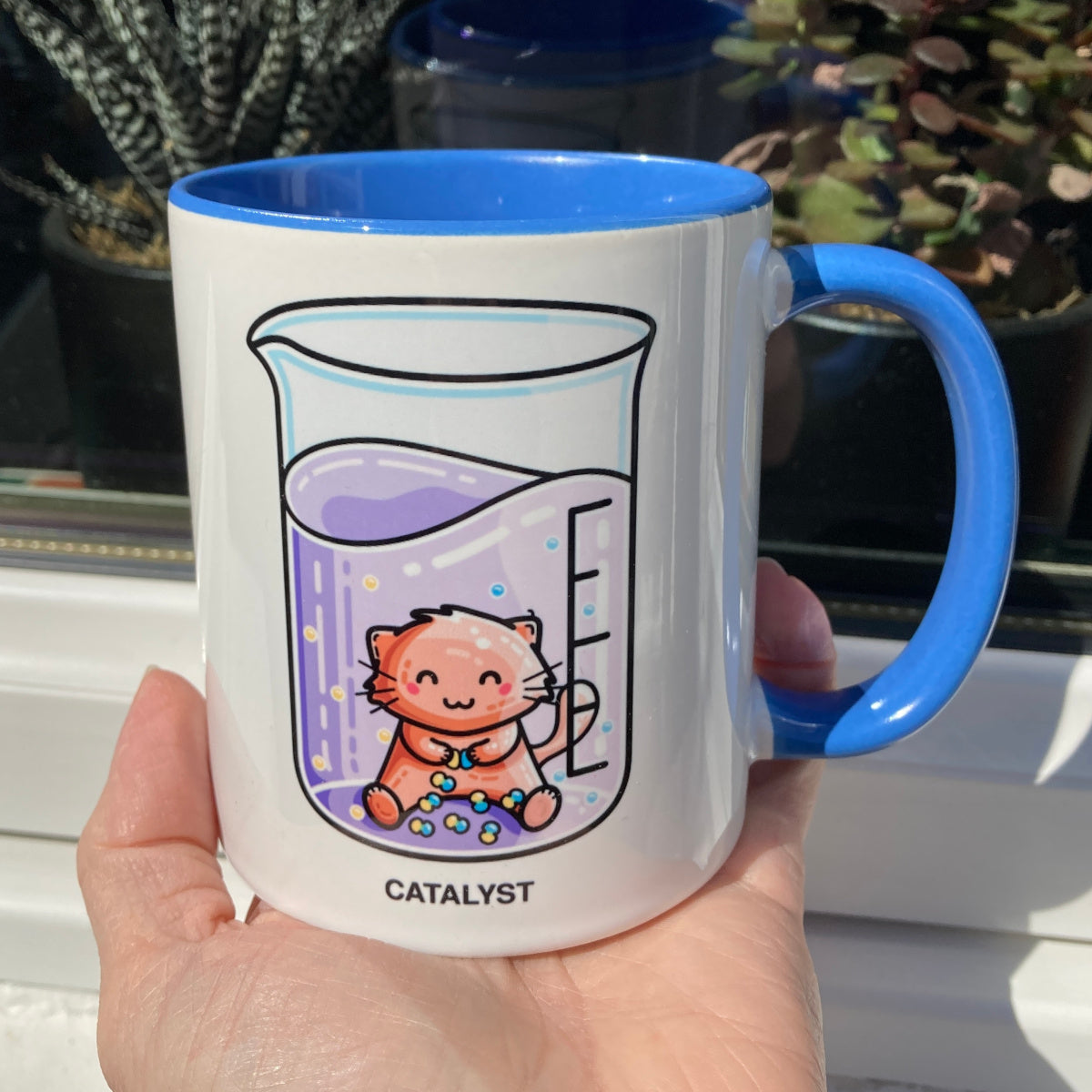 Catalyst Chemistry Pun Cute Ceramic Mug