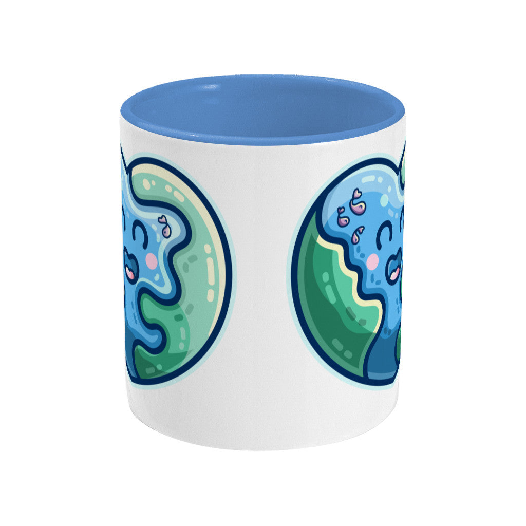 Earth Heart Kawaii Cute Ceramic Mug